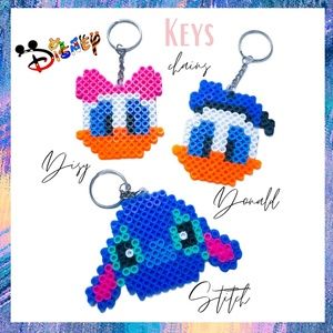 handmade Disney key chains
